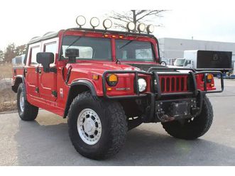2002 hummer h1 open top