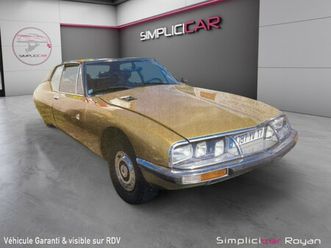 citroën sm maserati ie 2.7 v6 170 ch bvm 5 rapports / entretien à jour / système hydraulique neuf suspensions, freinage