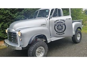 1952 gmc 3100 argent automatique, 4 vitesses conduite à g...