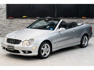 2004 mercedes-benz clk500 cabriolet
