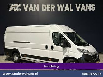 fiat ducato 3.0 np 136pk l4h2 post nl inrichting euro6 airco | camera | sidebars | 270 graden achterdeuren, schappen, doorloopdeur