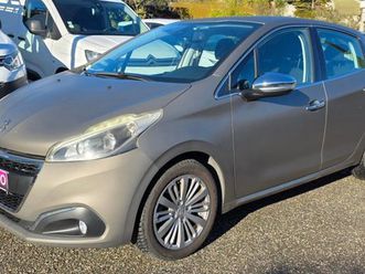 peugeot 208 1.6 bluehdi 100ch allure 2016 gps camera reg...
