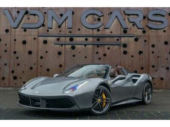ferrari 488 spider hele *service new*warranty*elec.seat*