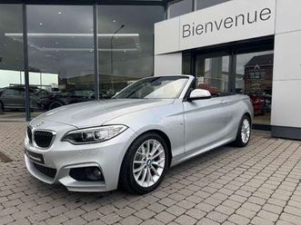 BMW SERIE 2 CABRIOLET 218 da-cabriolet-garantie-1er-prop-pack-m-gps-pro-led