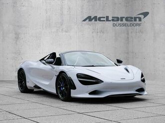 mclaren 750s spider mso.black pack, b&w sound, lift