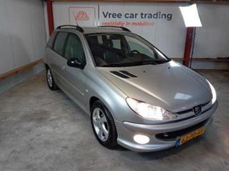peugeot 206 1.6 16v sw bj2004 leer, nieuwe apk 167dkm! — peugeot — marktplaats