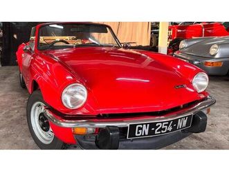 1974 triumph spitfire rouge manuel, 4 vitesses conduite à...