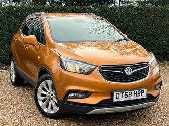 vauxhall mokka x 1.4i turbo ecotec elite suv 5dr petrol manual euro 6 (start/stop) (140 ps)