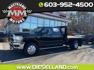 2020 ram 3500 chassis cab xtra clean 6.7l cummins diesel crew cab flatbed!! **fi