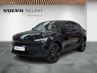 2024 volvo ec40 single extended range suv baghjulstræk aut 5d 26.500 km kr 344.900