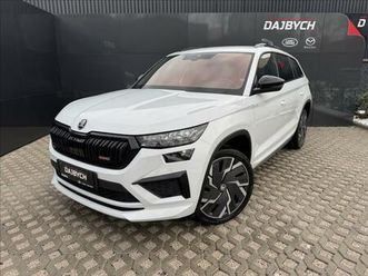 škoda kodiaq 2,0 tsi 180kw rs 4x4 dsg čr dph suv - suv benzin