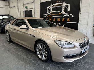 2011 bmw 6 series 3.0 640i se (320bhp) convertible auto