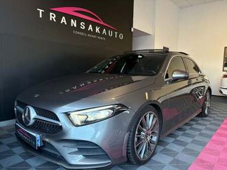 mercedes classe a 200 7g-dct amg line vidange de boite ok + sono buermester 3d + toit ouvrant + hey mercedes + eclairage d'ambiance