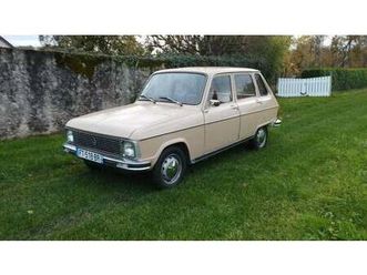 1976 renault 6 marron manuel, 4 vitesses conduite à gauch...