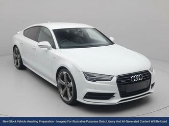 audi a7 3.0 tdi v6 black edition sportback 5dr diesel s tronic quattro euro 6 (start/stop) (272 ps)