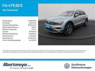 volkswagen tiguan allspace 2.0 tdi 4motion highline +ahk