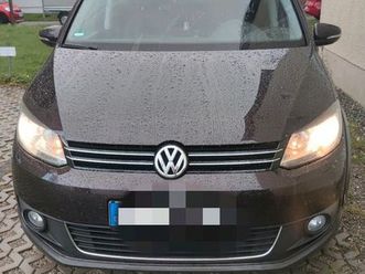 vw touran cross 7 sitzer standheizung leder