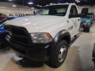 2018 ram 5500 4x2 2dr regular cab 204.5 in. wb