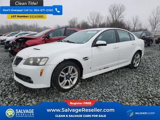 2008 pontiac g8