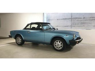 fiat spider 124 ds2 jahrgang 1985 ab mfk 27.10.2025