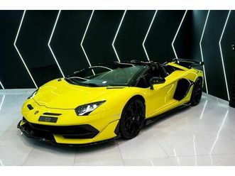 lamborghini aventador lp 770-4 superveloce jota roadster 1 of 800, gintani exhaust, lifting system, carbon ext/int!!