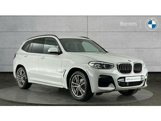 bmw x3 xdrive20d m sport 2.0 5dr
