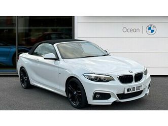 bmw 2 series 230i m sport convertible 2.0 2dr