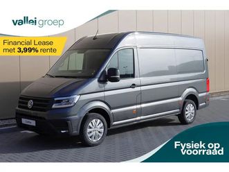volkswagen crafter 140pk exclusive l3h3 gvw 3.5t bpm vrij | trekhaak | adaptive cruise control | climatic | navigatie | park assist | apple carplay / android au