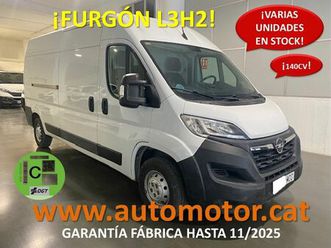 opel movano fg. 2.3cdti l3h2 3500 140cv