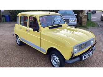 1984 renault 4l jaune manuel, 4 vitesses conduite à droit...