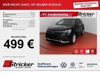 volkswagen tiguan r-line 2.0 tdi scr dsg 389,- mtl. navi a