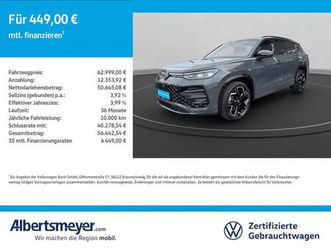 volkswagen tayron 1.5 ehybrid r-line +dsg+dcc+matrix+