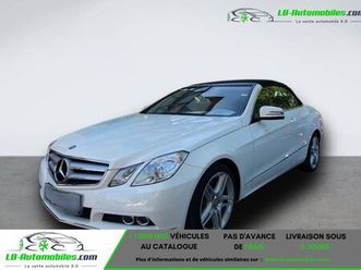 mercedes classe e cabriolet 350 bva