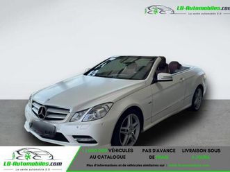 mercedes classe e cabriolet 350 bva