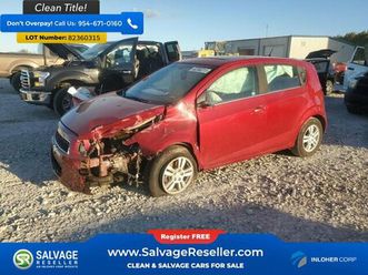 2014 chevrolet sonic