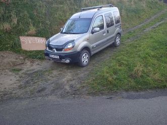 sprzedam renault kangoo 1.9 dci 2005 roku. 4x4. rożnów • olx.pl