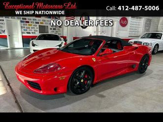used 2004 ferrari 360 modena spider