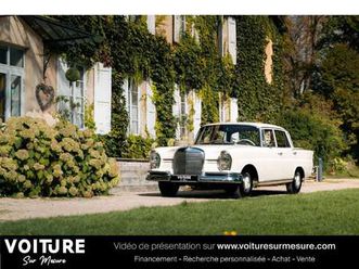 w111 heckflosse 230 s 2.3 120 cv - historique complet - suivi