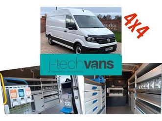 2020 volkswagen crafter 2.0 tdi 177ps 4motion l2 h2 mwb van ***4x4 / workshop / plant fitters van...