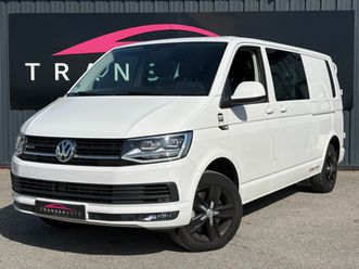 volkswagen transporter procab l2 2.0 tdi 204 dsg7 4motion / tva recup / suivi complet / distri ok / carplay / radars av + ar /