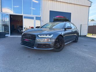 audi a6 avant v6 3.0 tdi 218 s tronic 7 quattro s line / toit ouvrant / carplay / bluetooth / revision fait + 4 pneu neuf