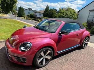 vw beetle cabriolet pink edition 1.2 tsi mit wenig km
