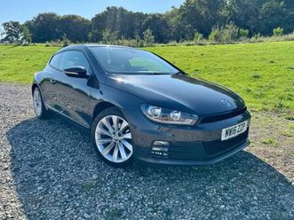 2016 volkswagen scirocco 2.0 tsi bluemotion tech gt euro 6 (start/stop) 3dr hatchback petrol manual