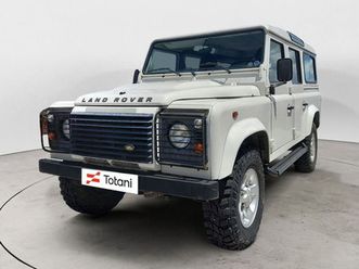 land rover defender 110 2.4 td4 crewcab s del 2009 usata a l'aquila