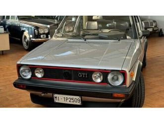1983 volkswagen golf gti 1 serie - versione pirelli - pari a a vendre