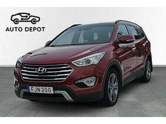 hyundai grand santa fe 2.2crdi 4wd premium+ drag pano 7-sits