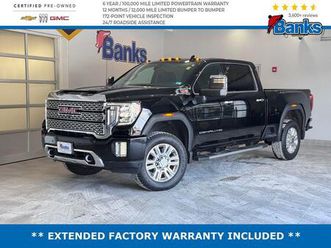 certified 2020 gmc sierra 3500 denali