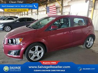 2014 chevrolet sonic