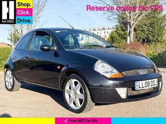 2008 ford ka 1.6 sport se hatchback 3dr petrol manual (182 g/km, 94 bhp) hatchback petrol manual