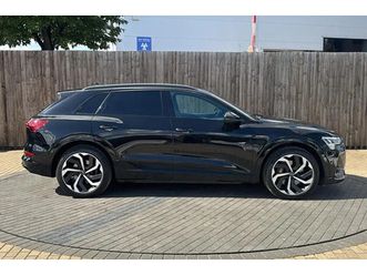 2022 audi e-tron 300kw 55 quattro 95kwh black edition 5dr auto